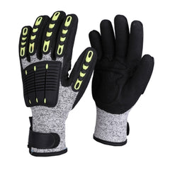 Anti-Impact TPR Cut-Resistant Gloves – Foam Coated - Tool Market