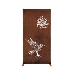 Corten Steel Early Bird Screen