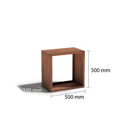 Corten Steel Storgae box's measurement