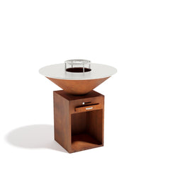 Corten Steel Iron Feast BBQ - Tool Market 