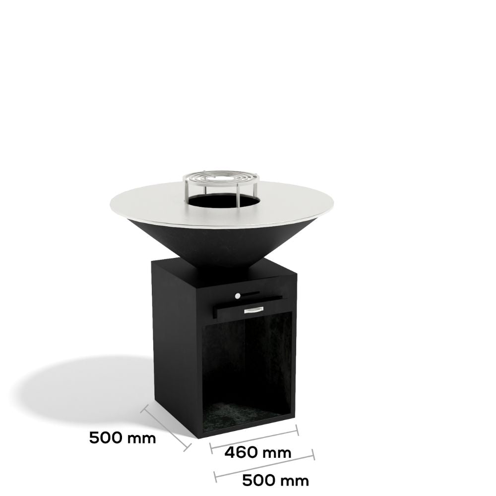 Corten Steel Iron Feast Black BBQ - Tool Market