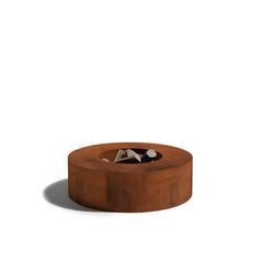 Corten Steel Nexus Fireplace