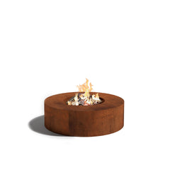 Corten Steel Nexus Fireplace