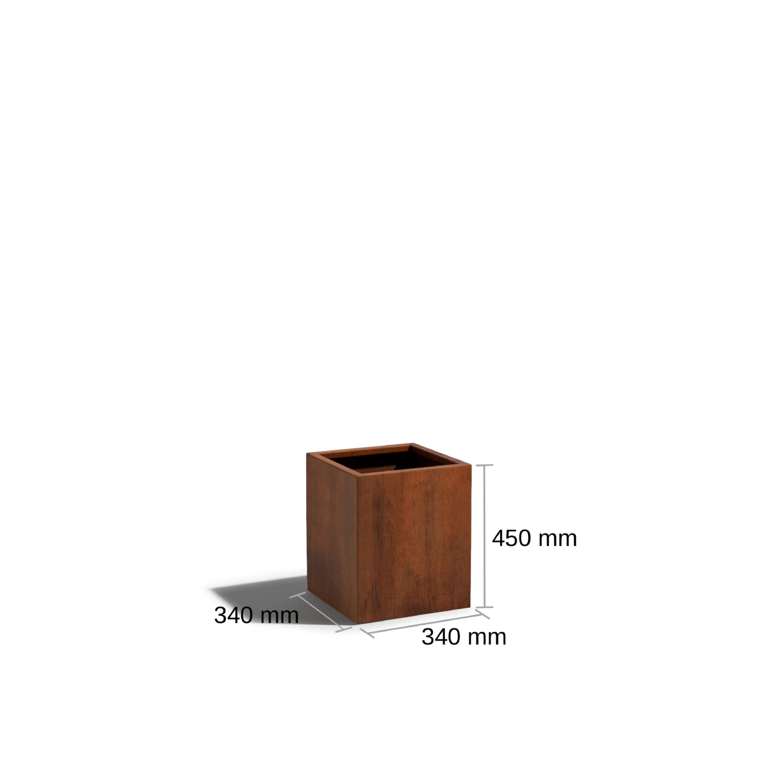 Corten Steel Podium Planter