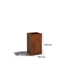 Corten Steel Podium Planter