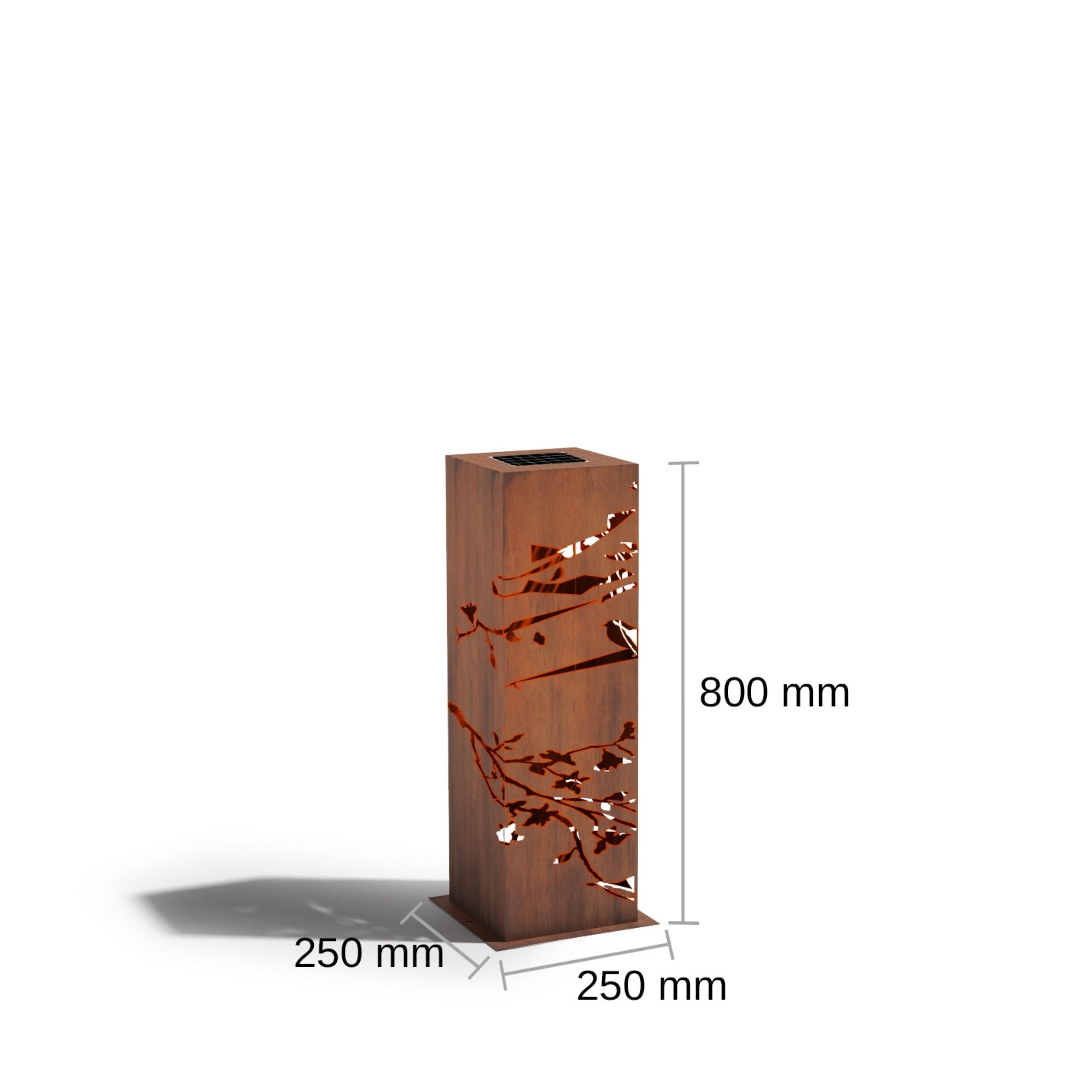 Corten Steel Solari Lamp - Tool Market 