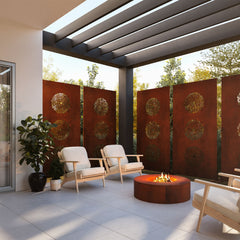Corten Steel Tara Screen - Tool Market 