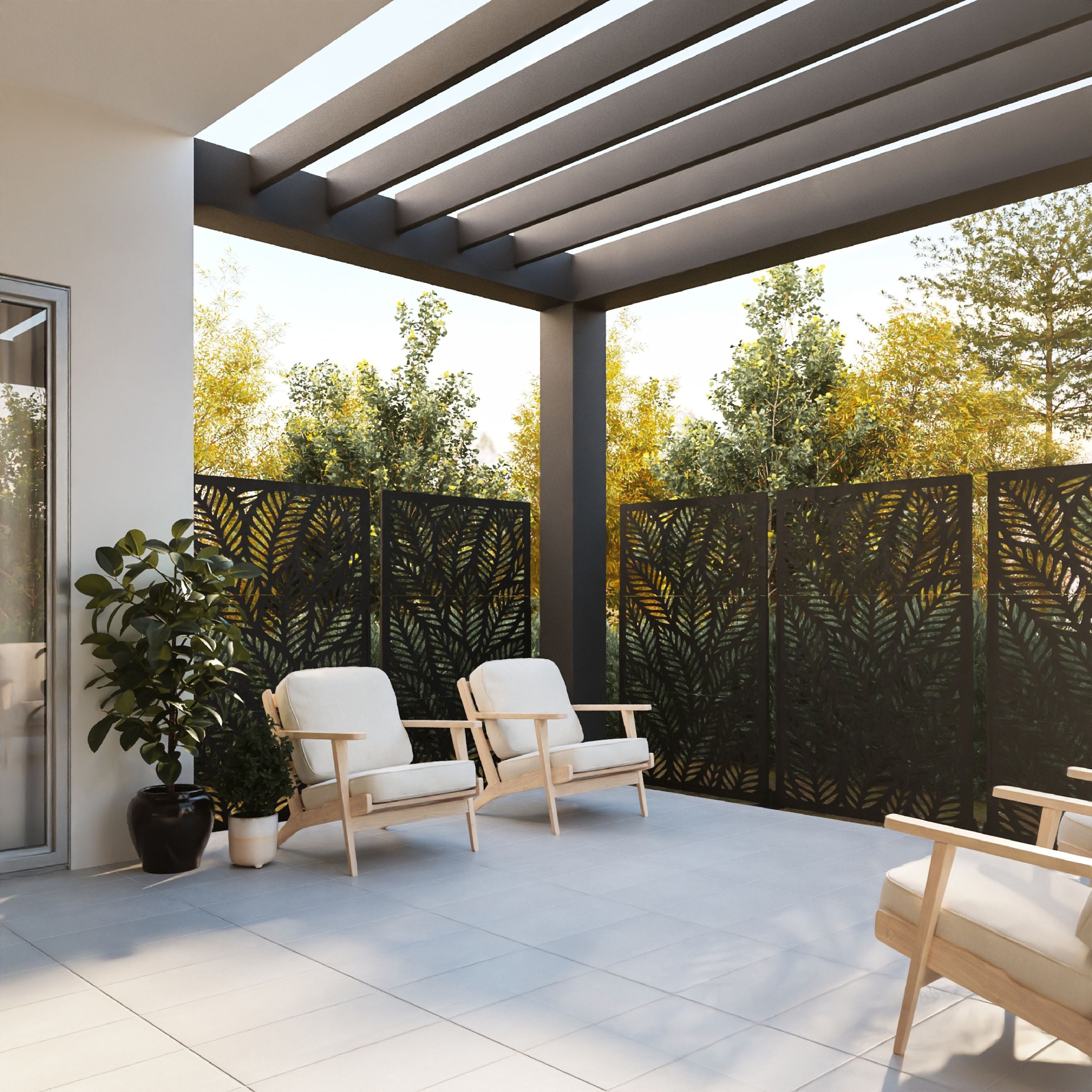 Corten Steel Valla Screen
