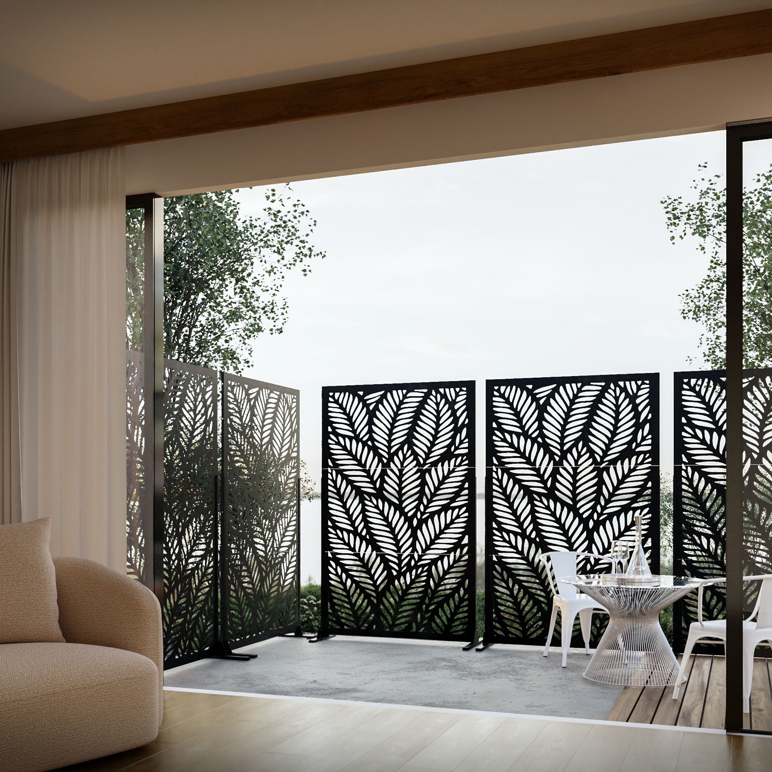 Corten Steel Valla Screen