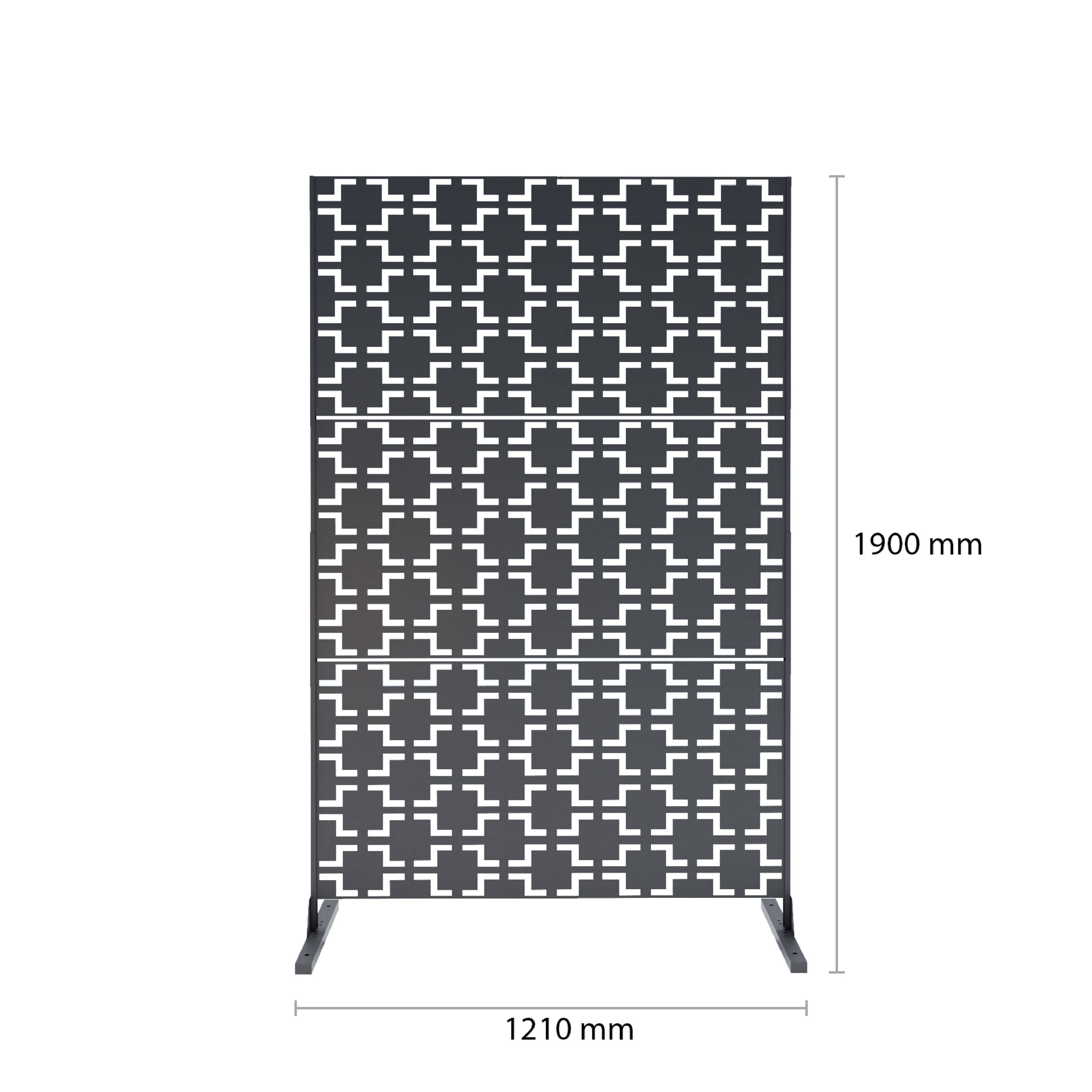 Galvanised Steel Aurelia Screen