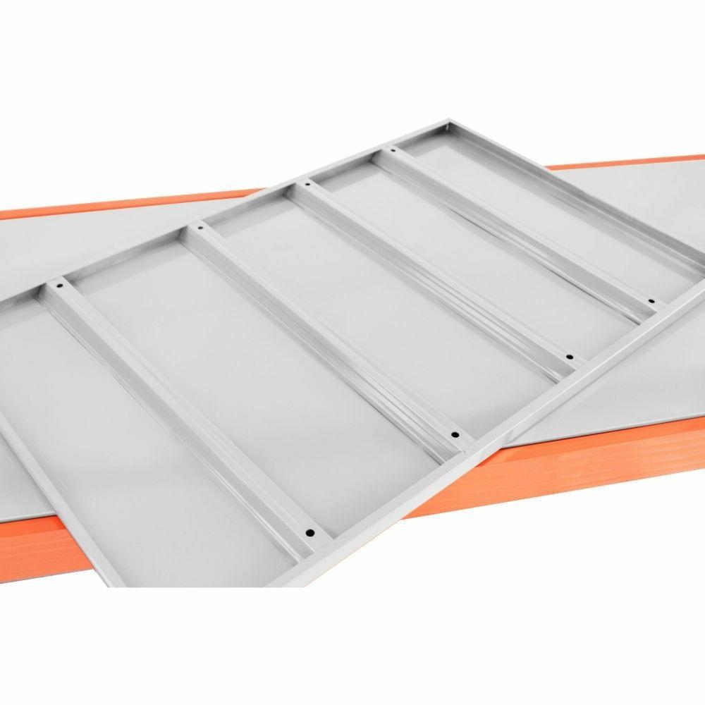 Heavy Duty Warehouse Garage Storage H2000 x L2400 x D600mm Steel Shelving Unit - 1200kg - Tool Market