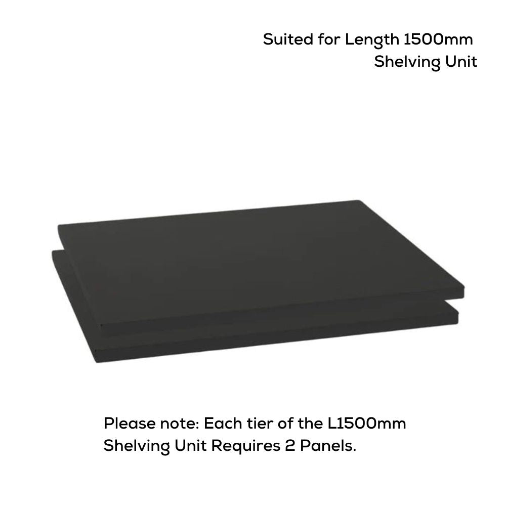 Length 1500mm Extra Tier Steel Panel - Shelving Unit Accessories - Tool Market