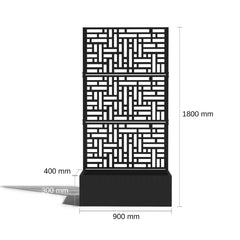 Metropolis Garden Screen Planter