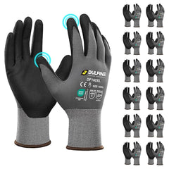 Sandy Nitrile Coated Work Gloves – Nylon Spandex Shell