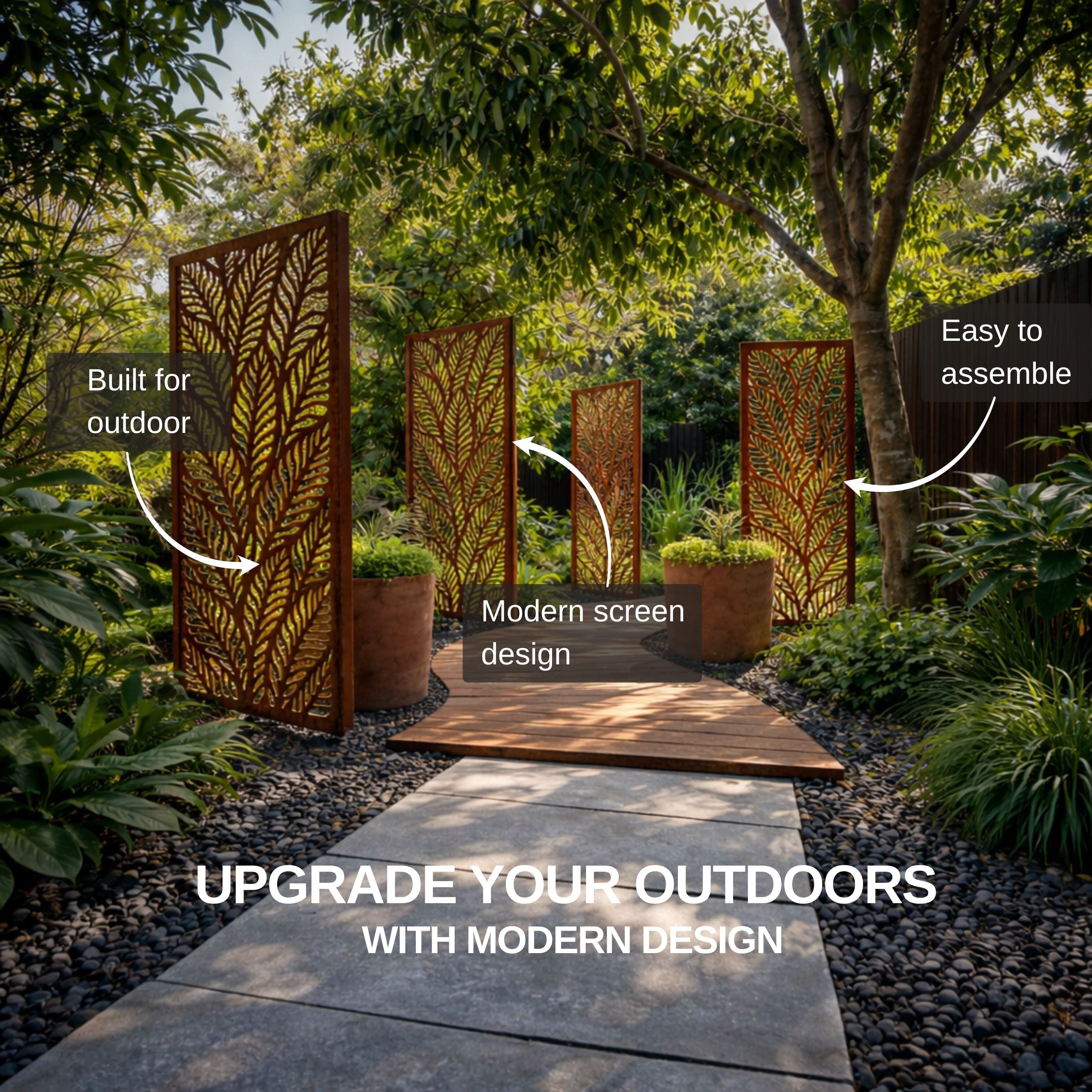 Corten Steel Arcadia Classic Plant Pot