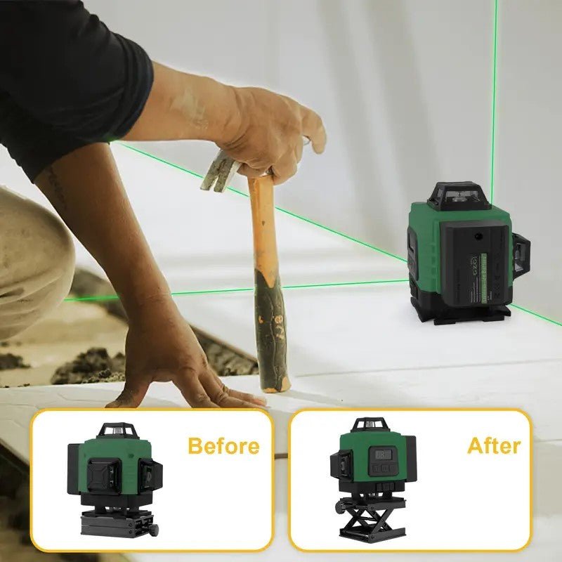 Spencer Western ProAlign 3 x 360° 12-Green Multi-Line Laser Kit - Tool Market