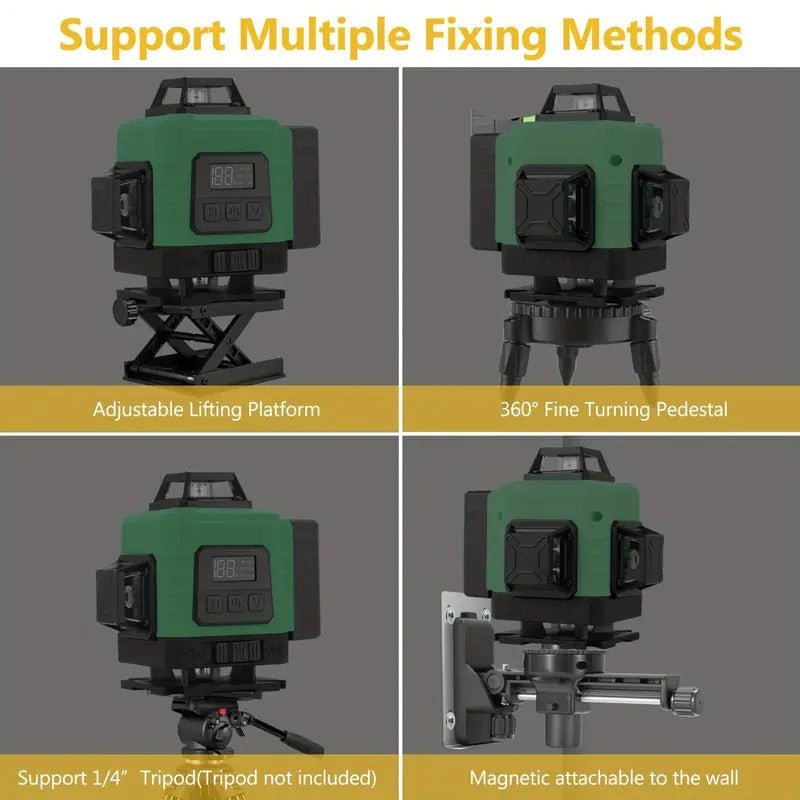 Spencer Western ProAlign 3 x 360° 12-Green Multi-Line Laser Kit - Tool Market