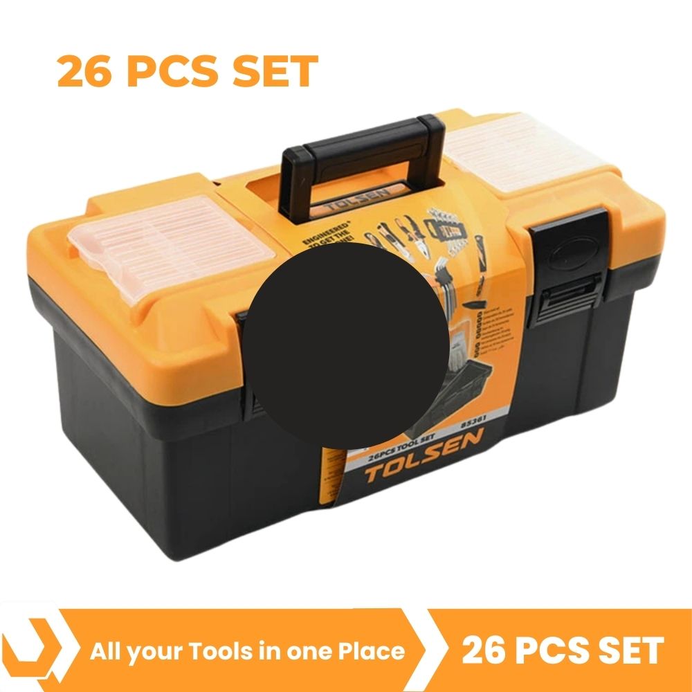 Tolsen Master 26 Piece Household Comprehensive Tool Set 85361 - Tool Market