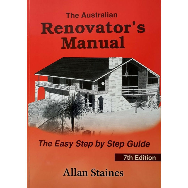 5 x Allan Staines Books, Australian House Building, Owner Builder & Renovator. - Tool Market