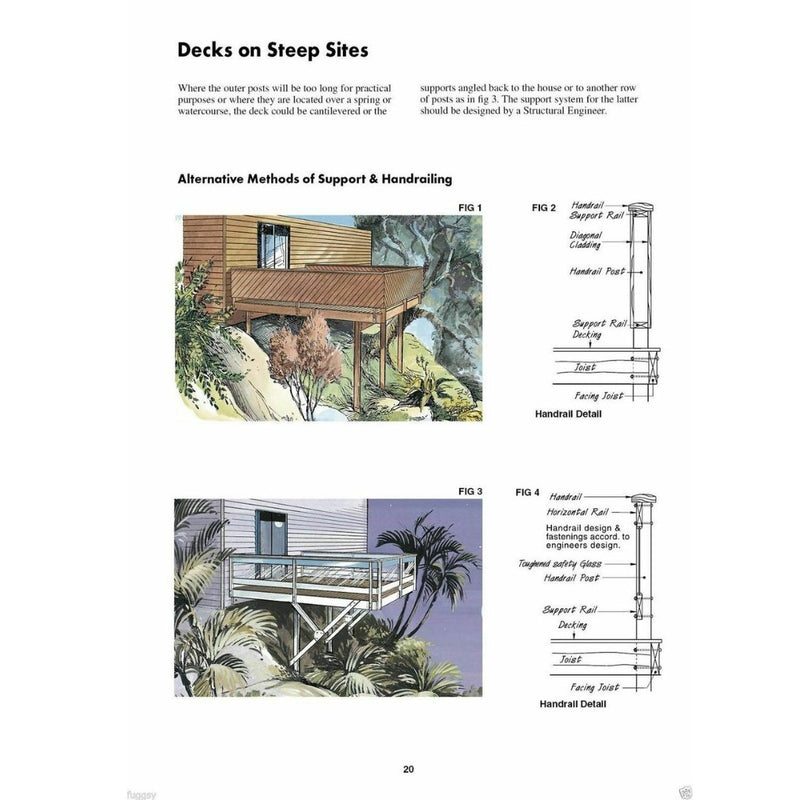 Australian Decks & Pergolas Construction Manual Allan Staines 7th Edition - Tool Market