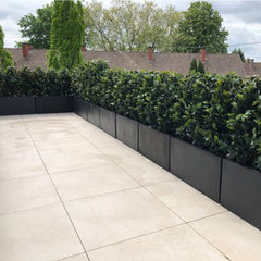 Contemporary Corten Steel Rectangular Planter for Outdoor - Tool Market