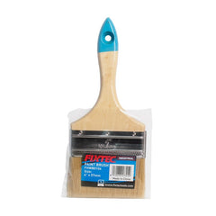 Fixtec 100x57mm Wooden Handle Paint Brush FHWB0104 - Tool Market