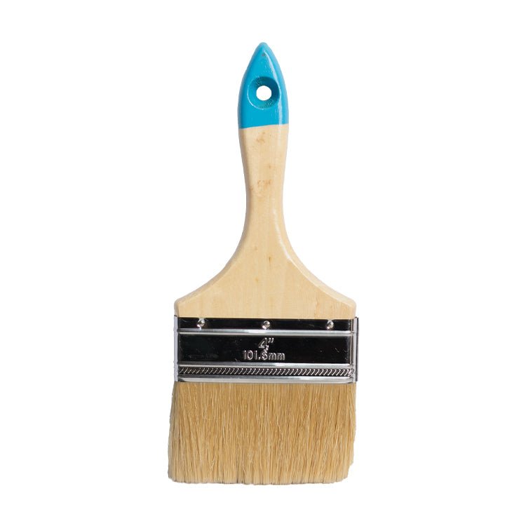 Fixtec 100x57mm Wooden Handle Paint Brush FHWB0104 - Tool Market