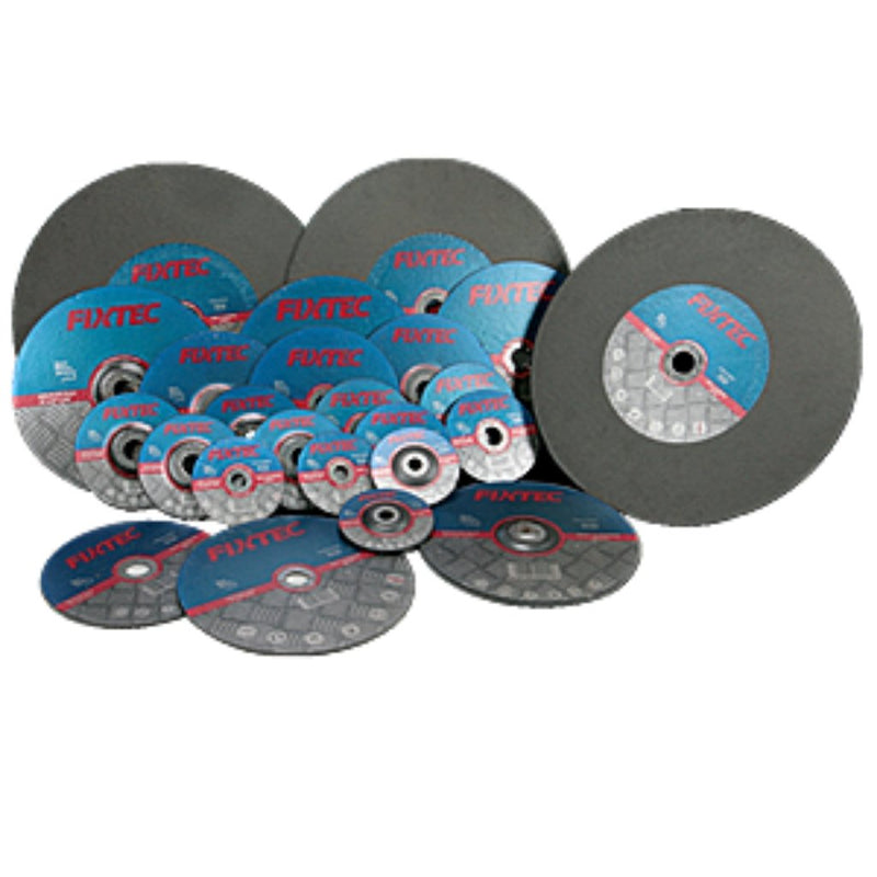Fixtec 125 x 3 x 22.2mm Abrasive Cutting Disc - Tool Market