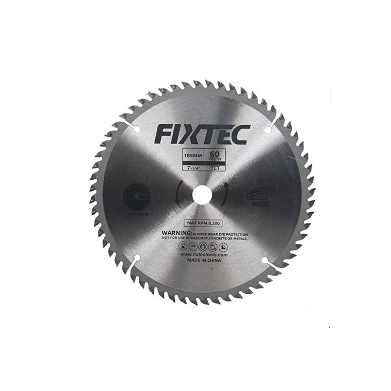 Fixtec 185mm 40T TCT Saw Blade FCSB118540 - Tool Market
