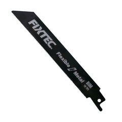 Fixtec 2 Piece Reciprocating Saw Blade 18 TPI For Metal FRSB150M - Tool Market
