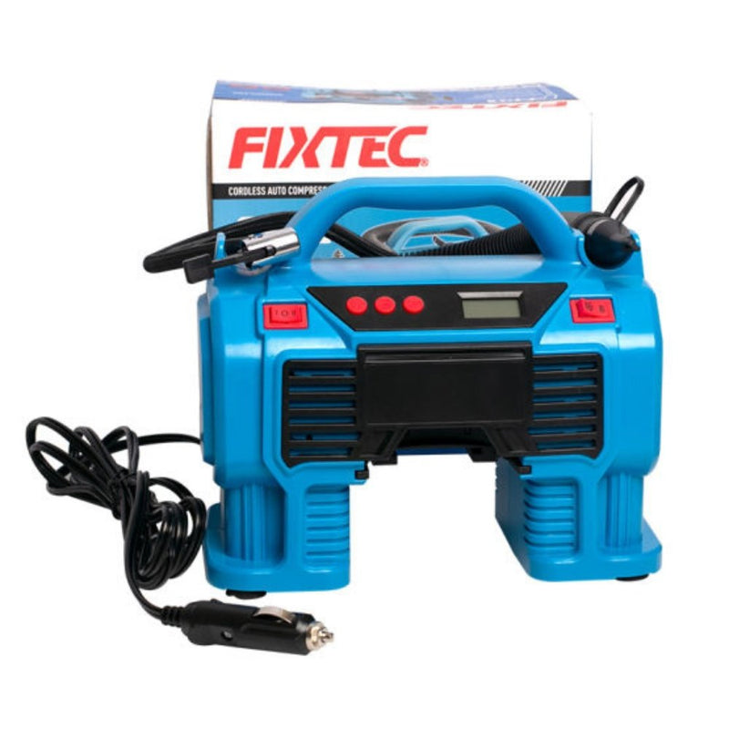 Fixtec 20V Li-Ion Cordless Air Pump Inflator for Car Tires FCIF11LFX - Tool Market