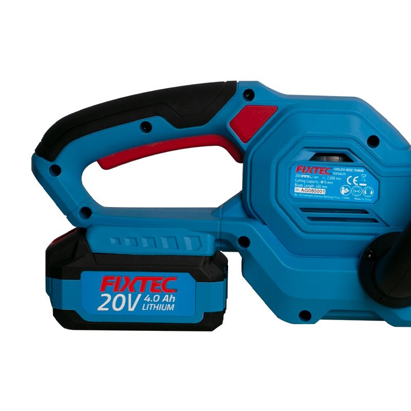 Fixtec 20V Li-Ion Cordless Hedge Trimmer FCHT450LFX - Tool Market