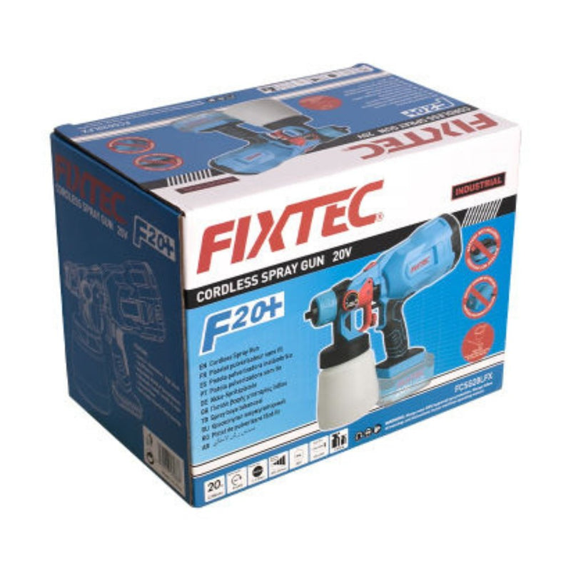 Fixtec 20V Li-Ion Cordless Spray Gun FCSG20LFX - Tool Market