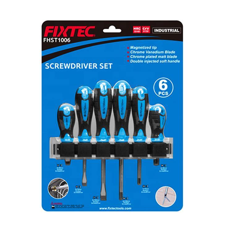 Fixtec 6 Piece Screwdriver Sets FHST1006 - Tool Market