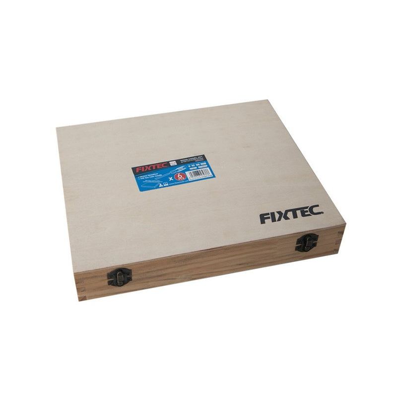 Fixtec 6 Piece Wood Chisel Set FHWWCZ106 - Tool Market