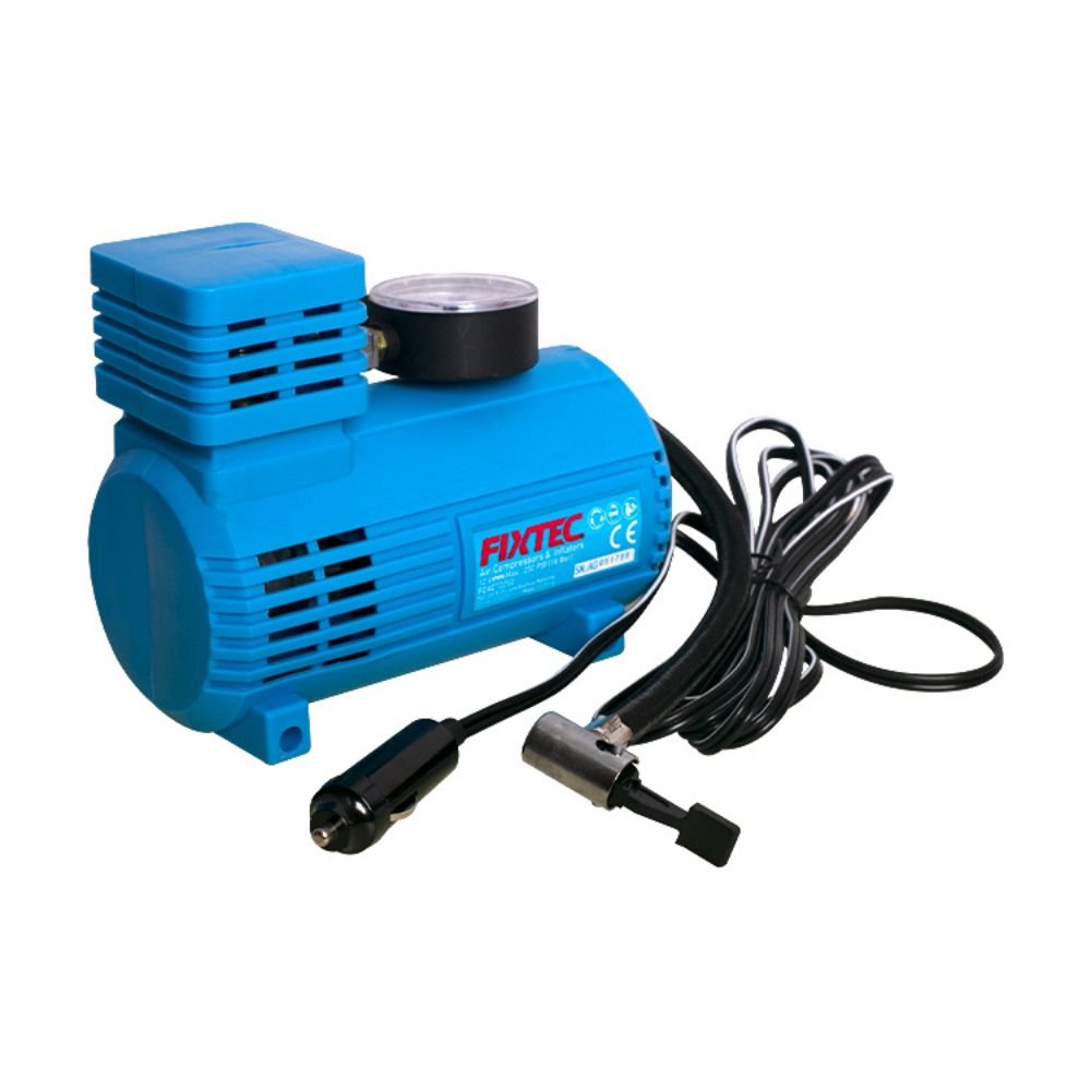 Fixtec DC 12V Portable Car Air Compressor FCAC12250 - Tool Market