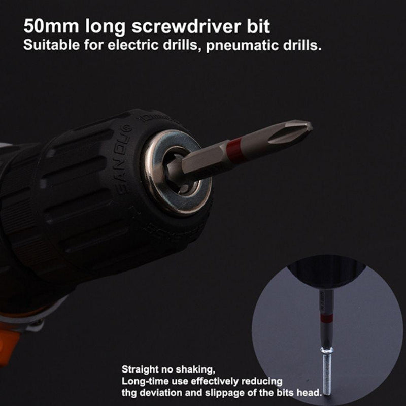 Harden 10 Piece PH2x50mm Screwdriver Bits Set 550562 - Tool Market