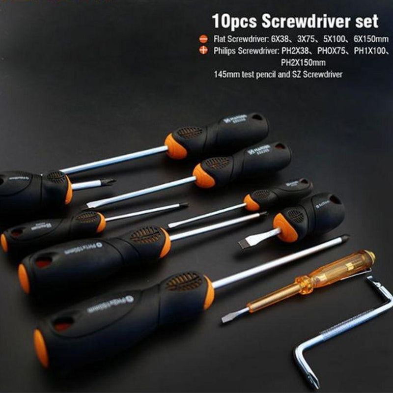 Harden 10 Piece Screwdriver Set 550395 - Tool Market