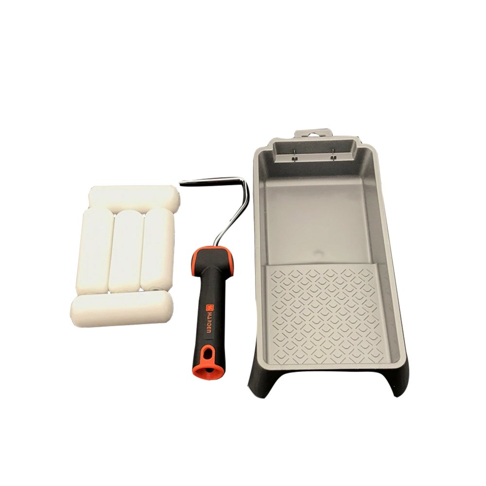 Harden 100mm 7 Piece Roller Brush Set 620133 - Tool Market