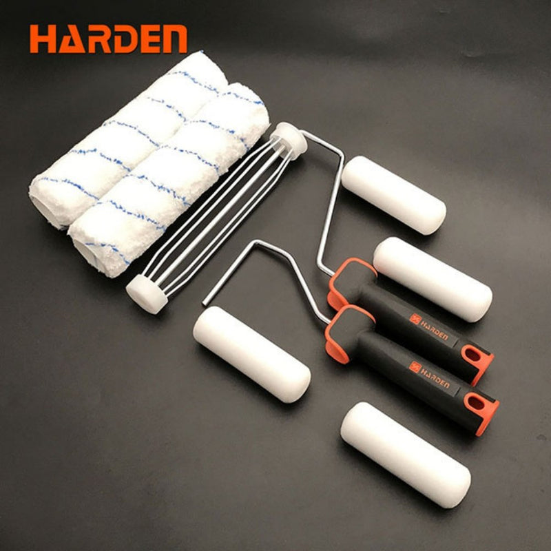 Harden 230mm 4 Piece Roller Brush Set 620134 - Tool Market