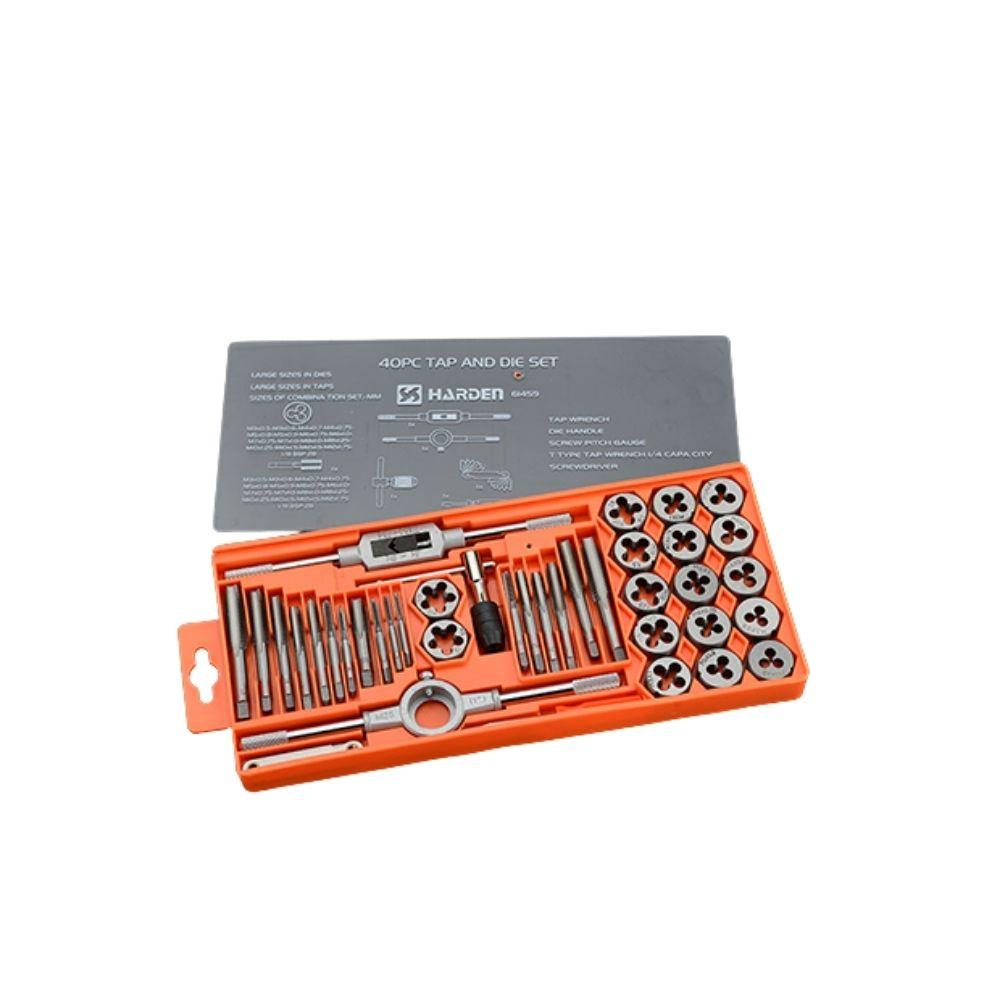 Harden 40 Piece Tap and Die Set 610459 - Tool Market