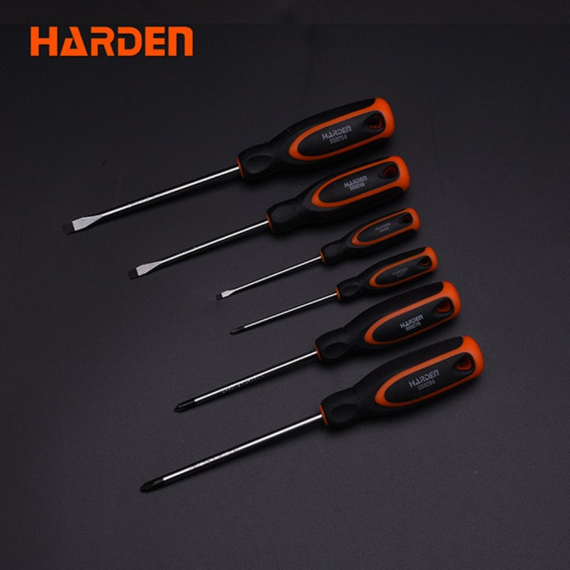 Harden 6 Piece Pro Screwdriver Set 520641 - Tool Market