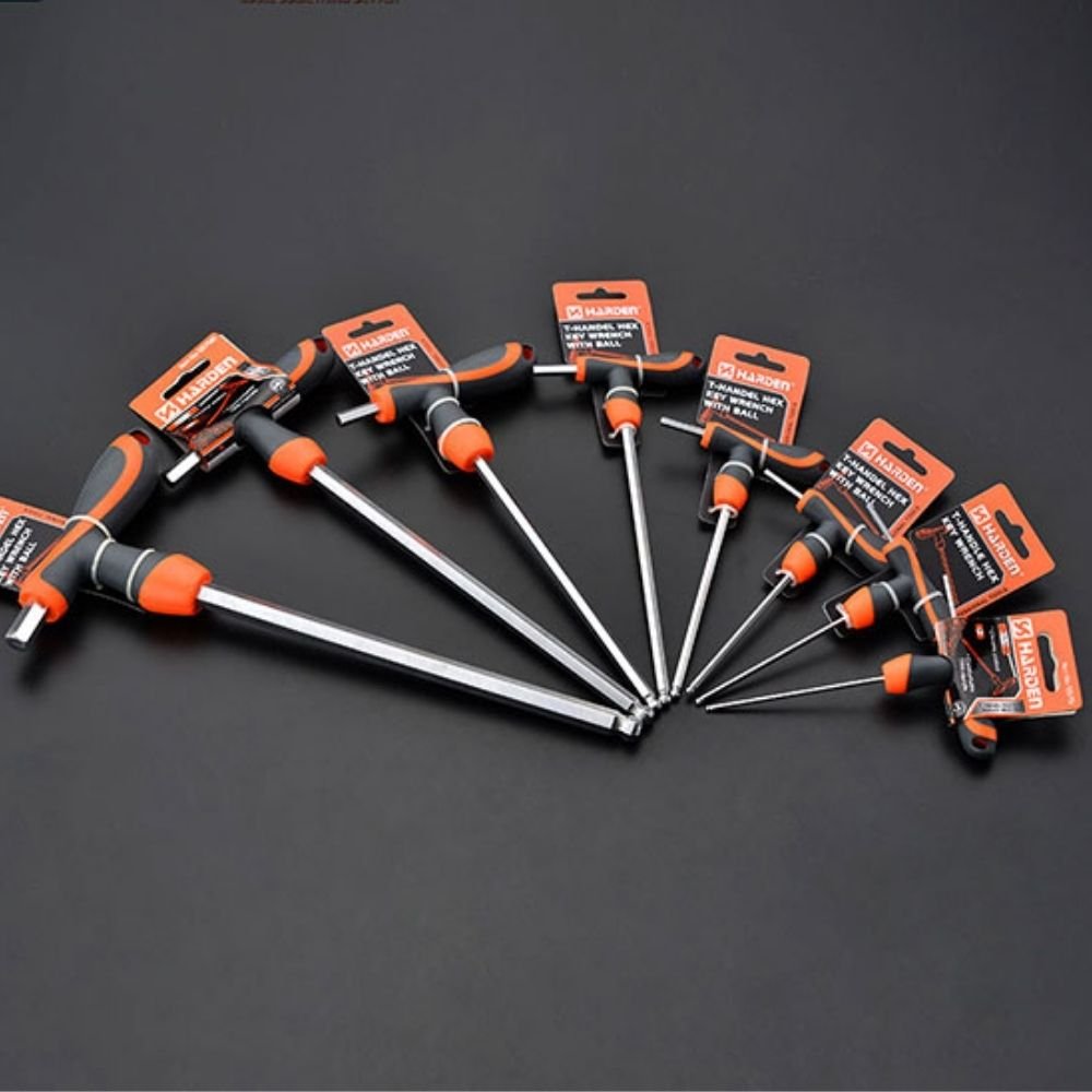 Harden 8 Piece T Handle Hex Key Set 520656 - Tool Market