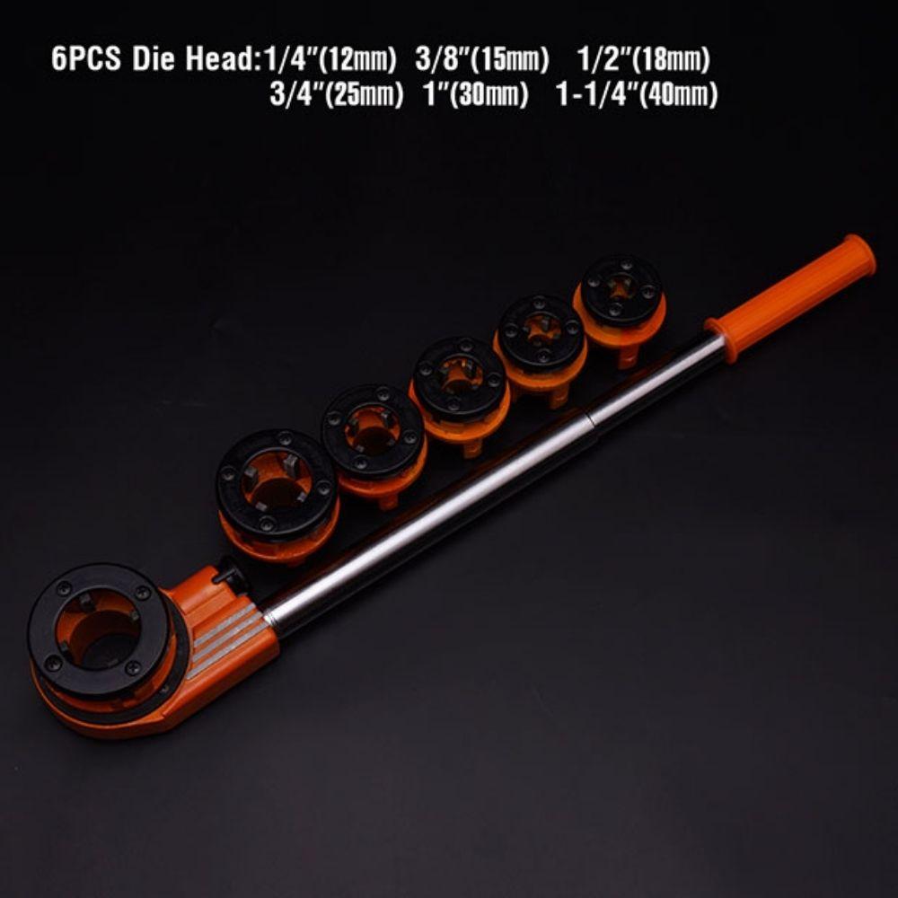 Harden 9 Piece Pipe Threading Set 600871 - Tool Market