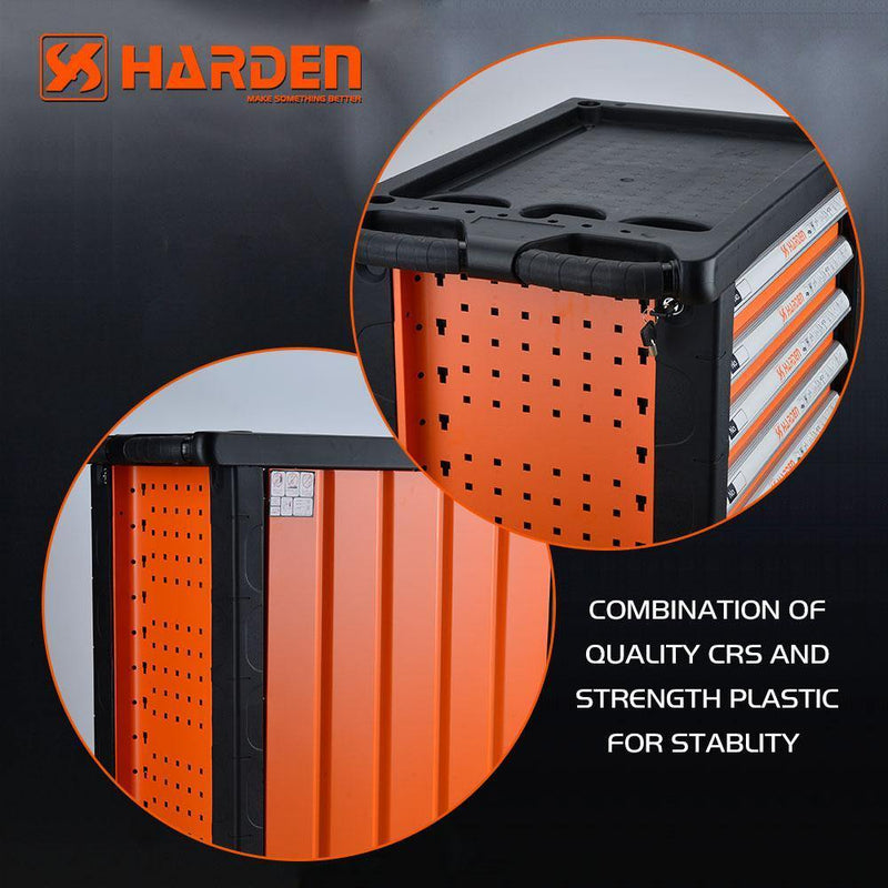Harden Pro 7 Drawers Roller Cabinet with Brake 520605 - Tool Market