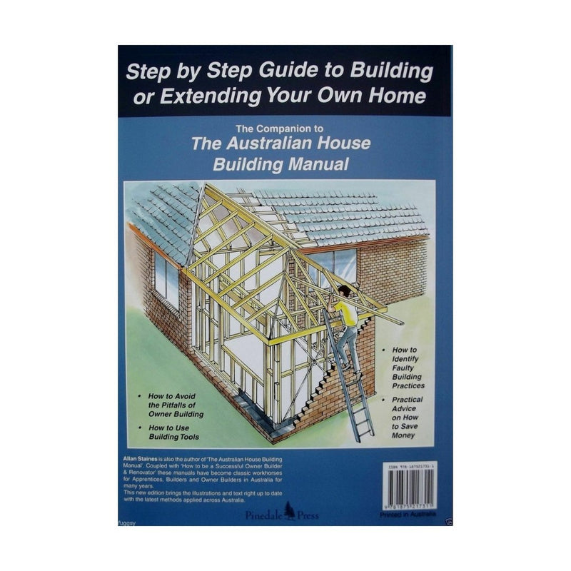 How to be a Successful Owner Builder and Renovator Allan Staines 9th Edition - Tool Market