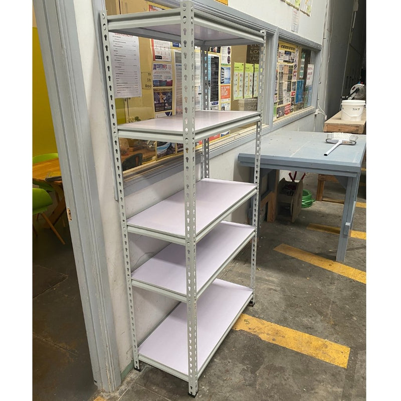 Corrosion Protected Steel 1830 x 910 x 410mm 5 Tier Shelving Unit