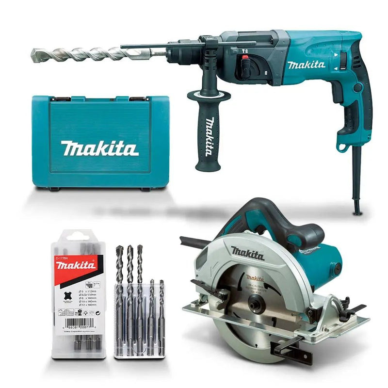 Makita 2 Piece 240V Combo Kit HS7600-HR2230X - Tool Market