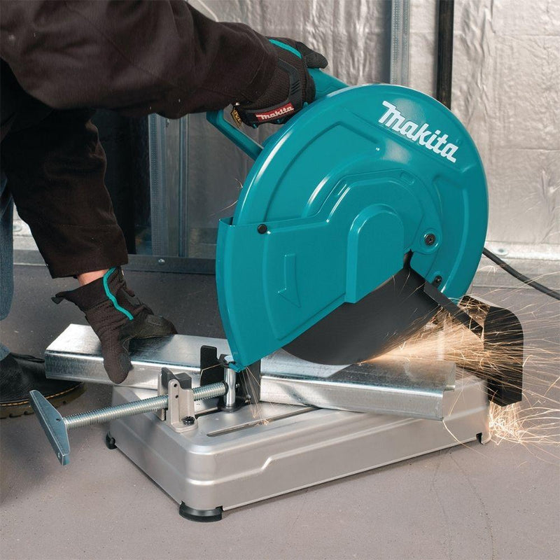 Makita 2200W 355mm (14") Portable Metal Cut Off Saw LW1400 - Tool Market