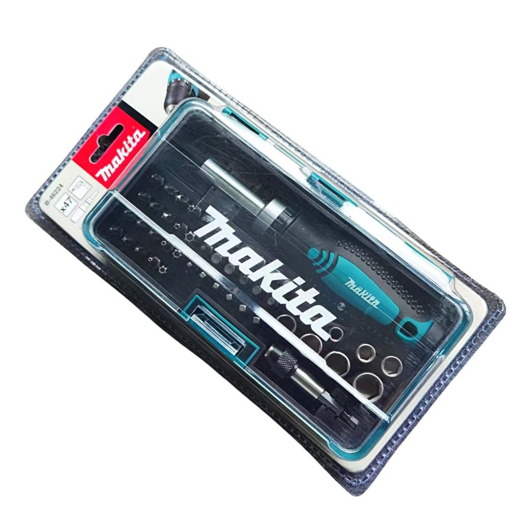Makita B46224 47 Piece Ratchet & Screwdriver Bit Set